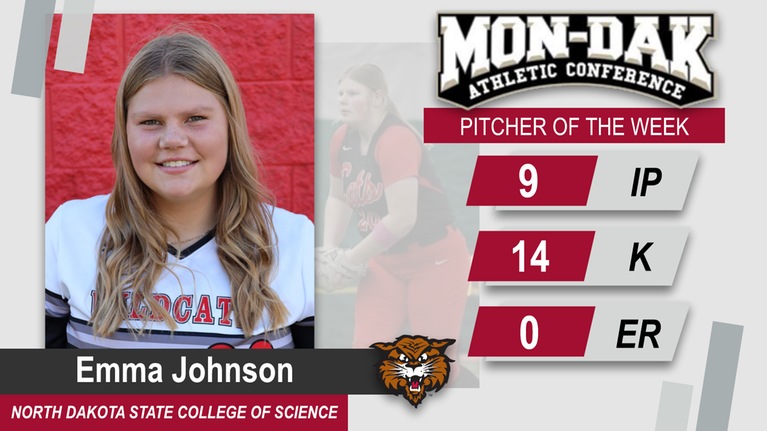 Emma Johnson Named Pitcher of the Week
